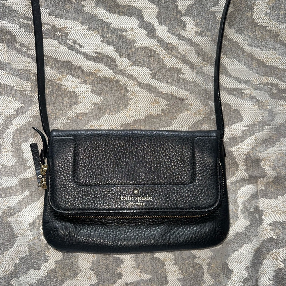 Kate Spade New York black crossbody purse